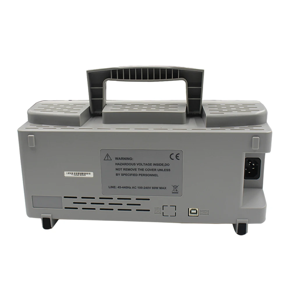 Hantek DSO4102C цифровой мультиметр осциллограф USB 100 МГц 2 Каналы 1GSa/s 7 дюймов ЖК-дисплей Дисплей Ручной Osciloscopio