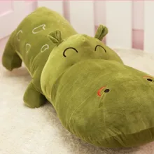 Милая бегемотик Плюшевая Кукла мультфильм кукла бегемотик подарок игрушка около 50 см зеленый