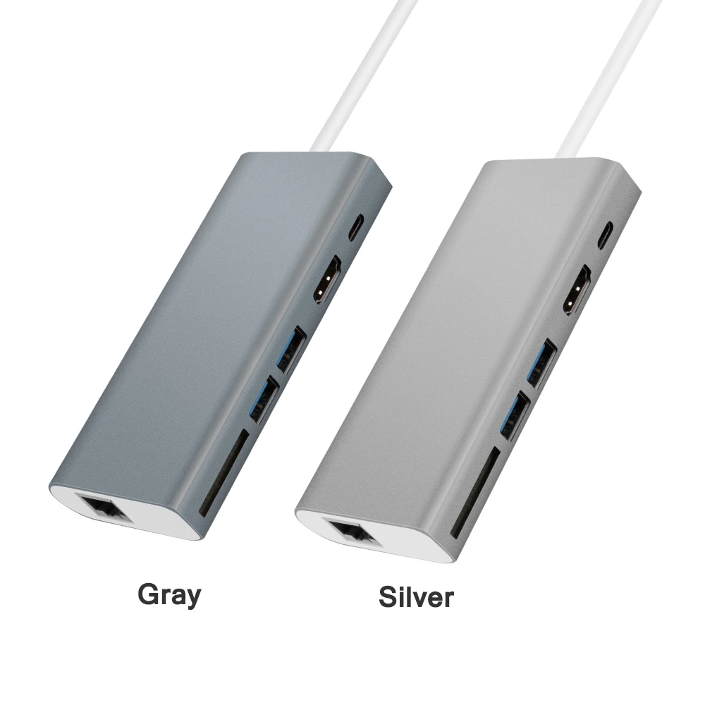 

USB-C docking station All-in-One USB-C HUB to HDMI Card Reader PD Adapter for MacBook Samsung S9/S8/S8 Mate P20 Type C HUB