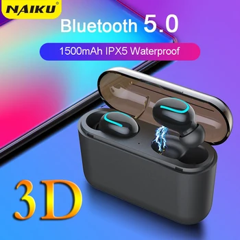 

Ture Wireless Earphones HBQ Q32 Bluetooth 5.0 Headset With Mic Mini Bluetooth Earbud In-Ear Cordless Earphone PK i10 TWS Headset