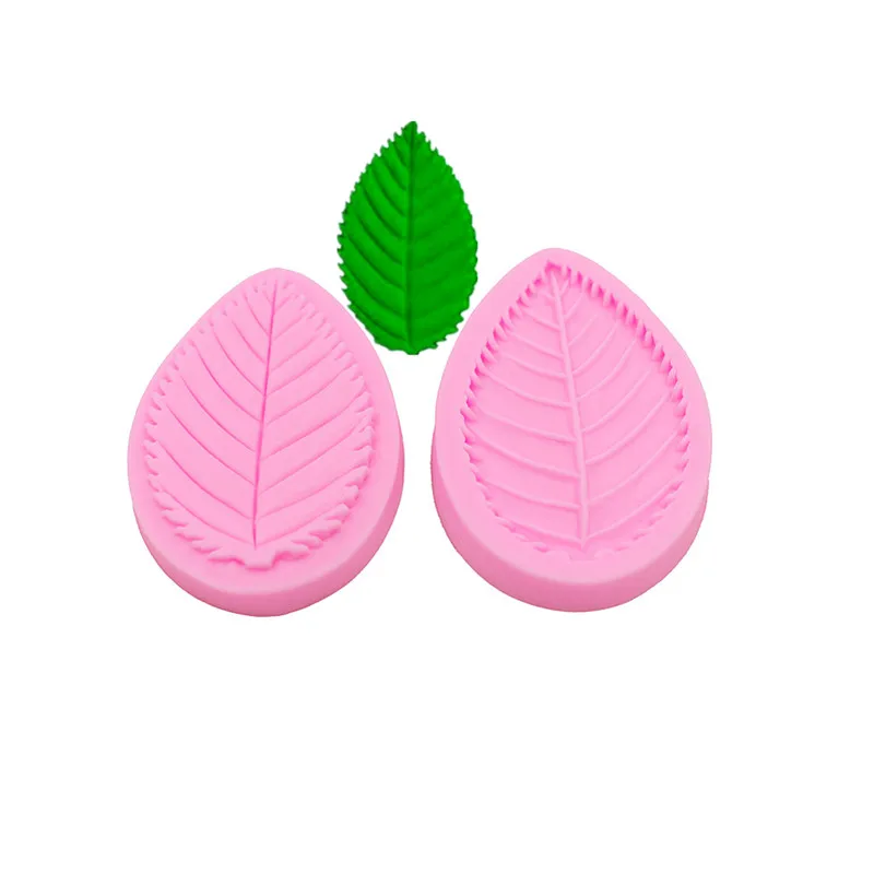 

Leaves Embossed Printed Cake Flexible Silicone Molds Chocolate Crafts Molds Cakes Desserts Decorative Molds Baking Gadgets new