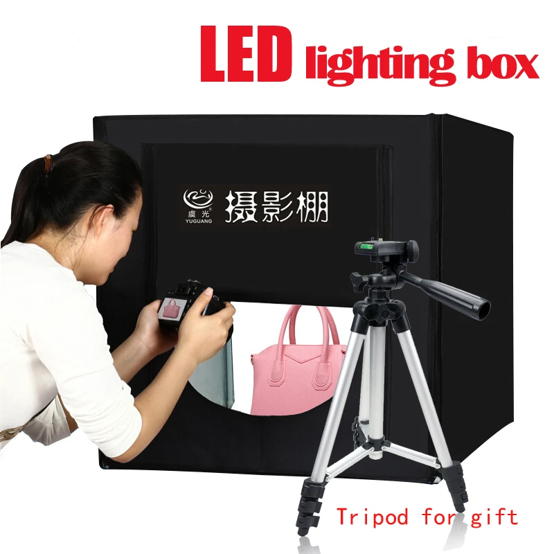 Yuguang Photo Studio Lighting Box Folding LED Photo Box 80cm Softbox