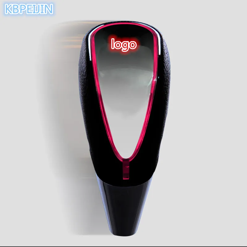 Koop HOT Auto accessoires Pookknop Touch Sensor Kleurrijke Auto Logo LED Licht Voor Lexus rx350 rx gs is250 gs300 rx300 nx rx330