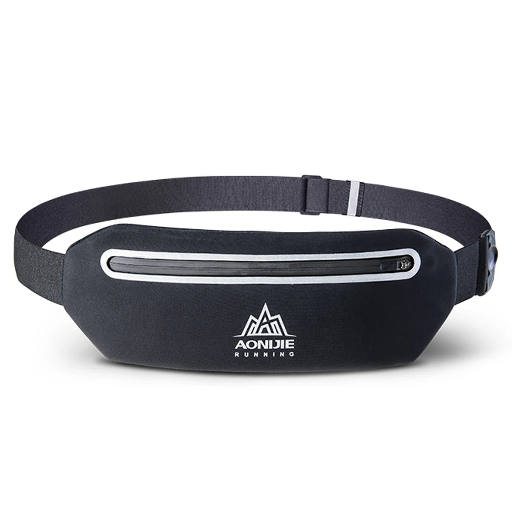 

AONIJIE 2019 Waist Bags Running Fanny Pack Men Women Running Belt Waterproof Waist Pack Outdoor Jogging Marathon Sports Bag Pack