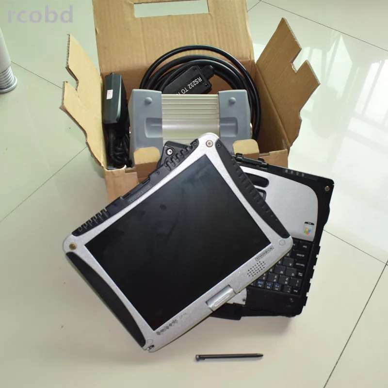 Mb star c3 с ноутбуком cf19 сенсорный экран жестким диском 120 ГБ установленное