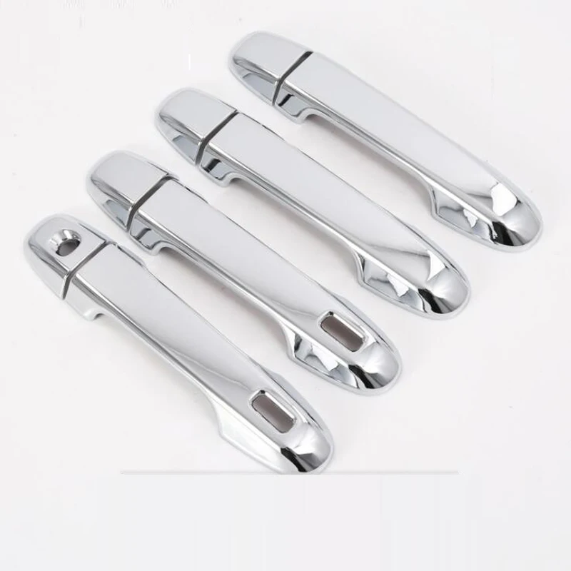 

For SUBARU Forester 2019 8PCS Car Door Handle Bowl Protector Cover Trim Molding ABS Chrome Car Styling Auto Accessories