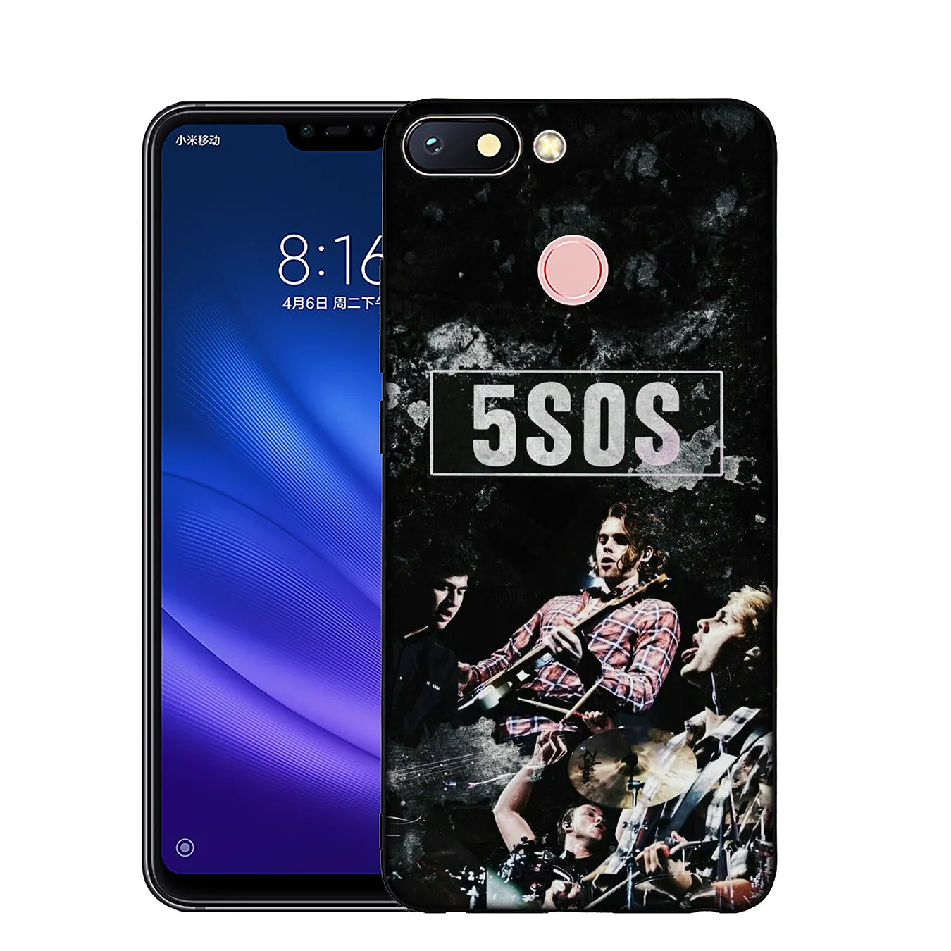 5Sos ремешок YOUNGBLOOD 5 секунд лета мягкий чехол для Xiaomi Mi 10 9 8 A3 A2 9T Pro Lite SE A1 CC9 CC9E 5X