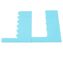 Нож для теста, глазурь, скребок для мастики, пластиковые зубчатые края, простые гладкие лопатки для торта, шпатели для торта, инструменты для выпечки кондитерских изделий