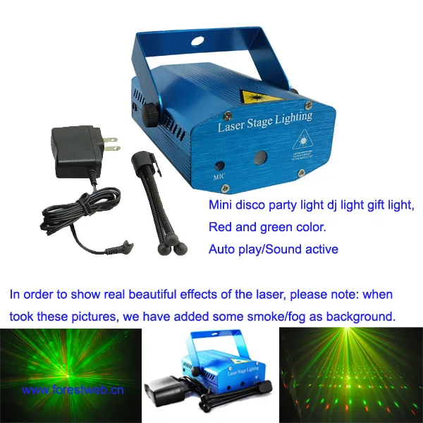

Mini Laser light show Christmas Decorations Laser Disco Light Laser Light DJ Disco Xmas Party Club Light