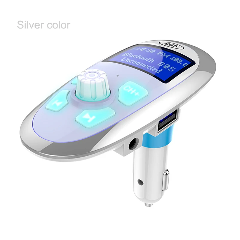 FM модулятор JINSERTA беспроводной с поддержкой Bluetooth и USB портами|bluetooth fm transmitter modulator|fm