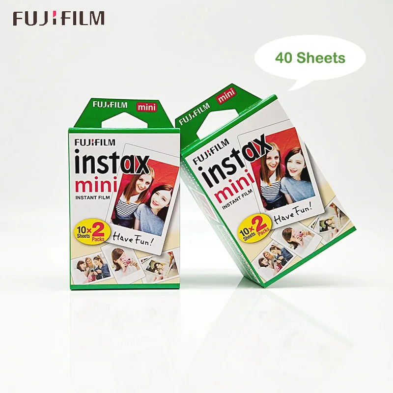 

Fuji Fujifilm Instax Mini 9 Film Blanc 2 Packs 40 Sheets Film For Instax Mini 9 8 7s 8+ 90 70 25 55 Share SP1 SP2 Instant Camera