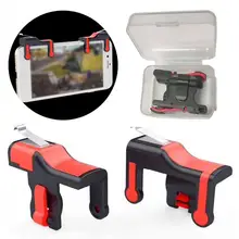 Смартфон игровой триггер для мобильных телефонов для мобильных игр Кнопка огня L1R1 контроллер шутера