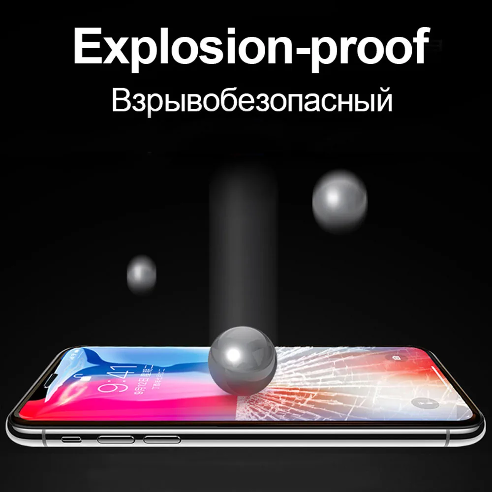 5D полностью изогнутое закаленное стекло для Xiao mi Pocophone F1 mi a2 8 lite Защита экрана для Red mi Note 6 pro Чехол 9H защитная пленка