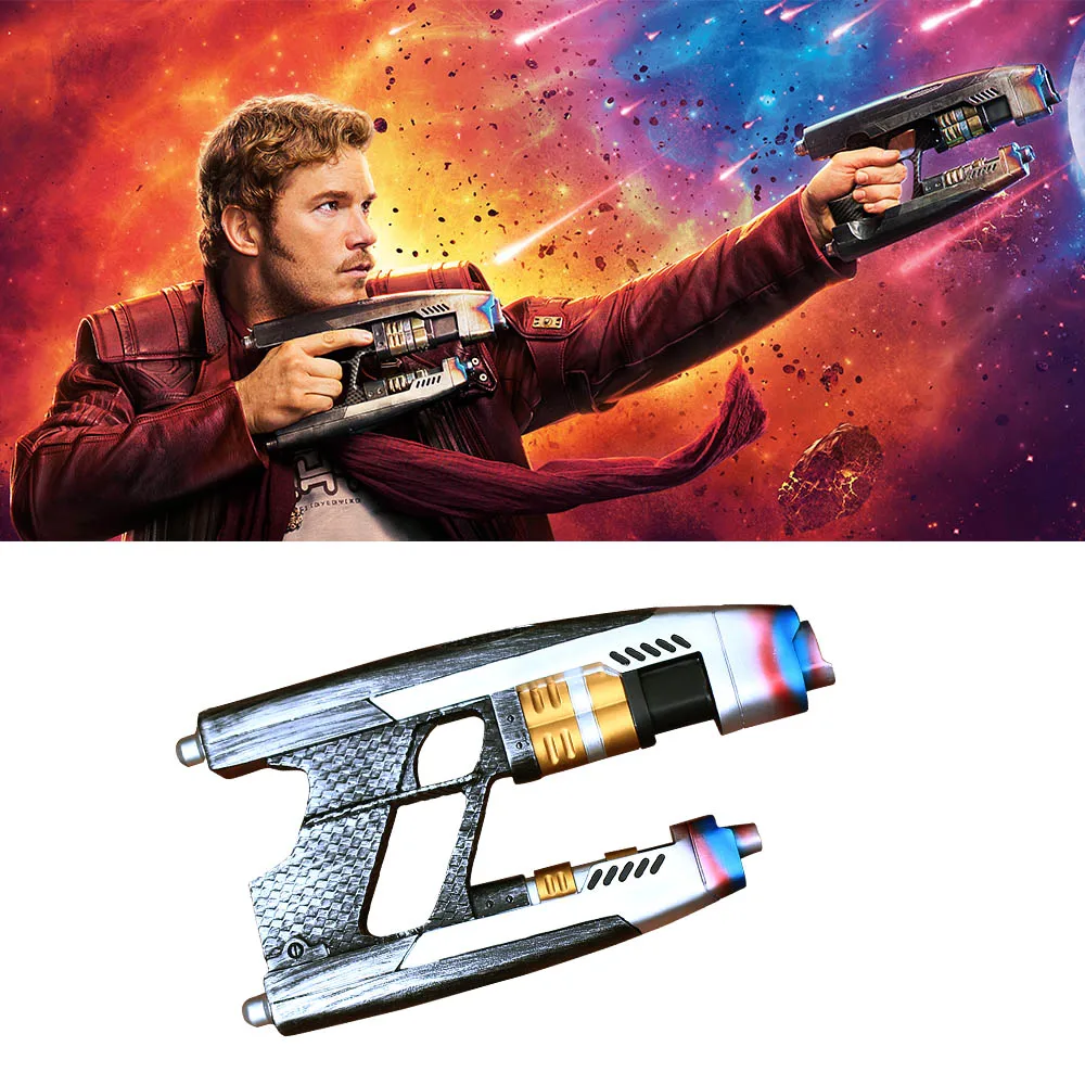 

A Pair Guns Cosplay Avengers Infinity War Star Lord Gun Weapon A Pair Handmade Props Adult Halloween Party Prop
