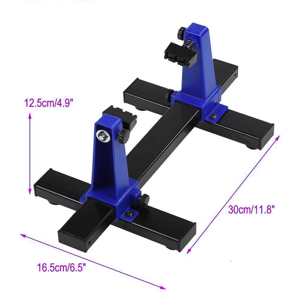 

1x Adjustable PCB Holder Printed Circuit Board Soldering Assembly Holder Clamp N