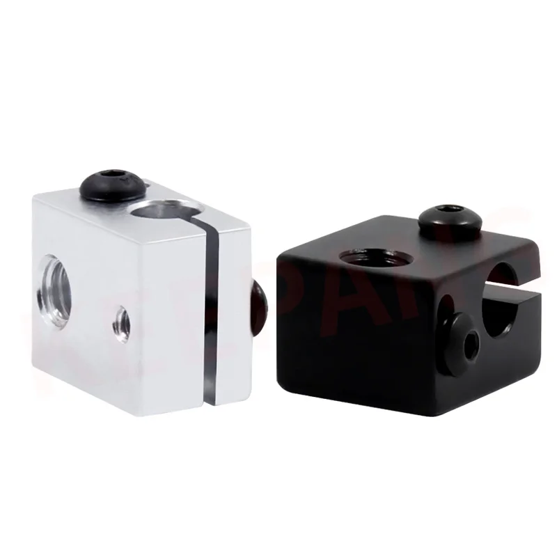 2 шт. новая версия e3d V5 V6 Volcano нагревательный Блок 20*16*12 мм M6 для J head Hotend Bowden/прямой