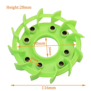 

High Performance Cooling Fan For Motorcycle Scooter Moped Go Cart Honda DIO 125 GY6 50cc 139QMB 152QMI 157QMJ Parts