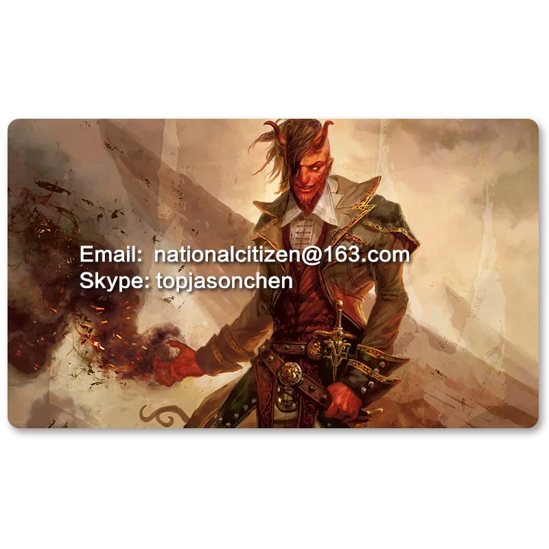 

Many Playmat Choices -Tibalt the Fiend Blooded- MTG Board Game Mat Table Mat for Magical Mouse Mat the Gathering