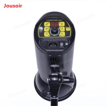 

400W large photography flash double lamp set studio light soft box clothing portrait two years CD50 T06