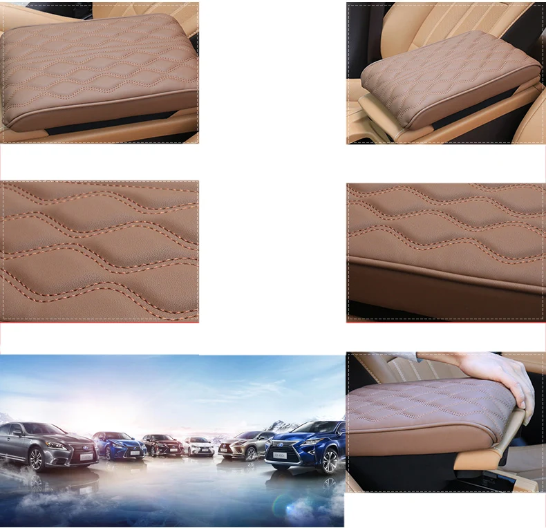 Lsrtw2017 волокна кожаный автомобильный брелок с опорный подлокотник для lexus ct200h es250 es200 es300 nx200 nx200t nx300h