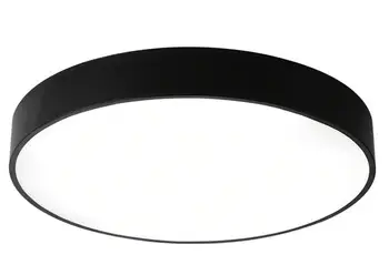 

LED Round Ceiling Lights In Black White Surface Mount Lamp With Remote Dimmable For Bedroom Dining Living Room Balcony