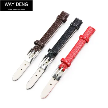 

Way Deng - Fashion Women's Multi-colors Faux Leather Wrist Watch Band Strap 8 mm Watchband Bracelet Accessories - Y072