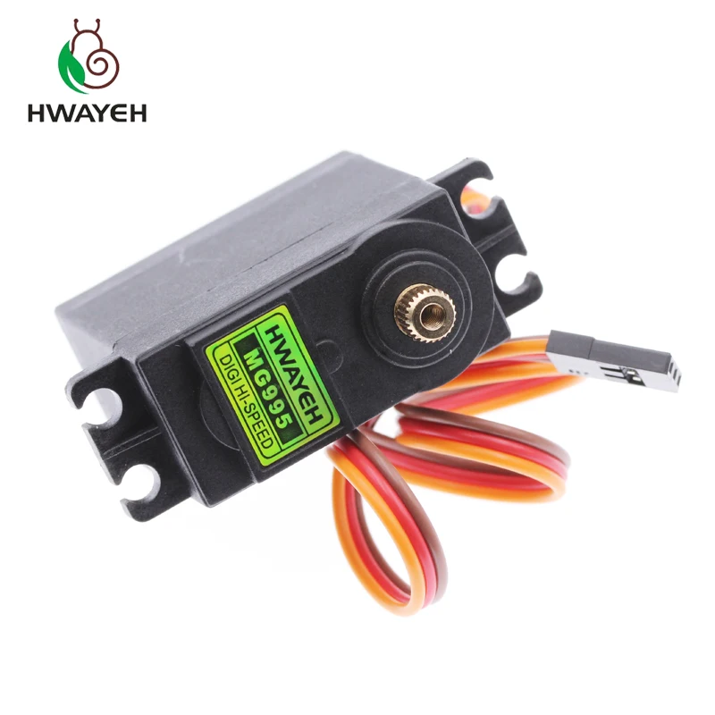 Сервоприводы Digital MG995 MG996 MG996R 13 кг 15 сервопривод металлическая Шестерня для
