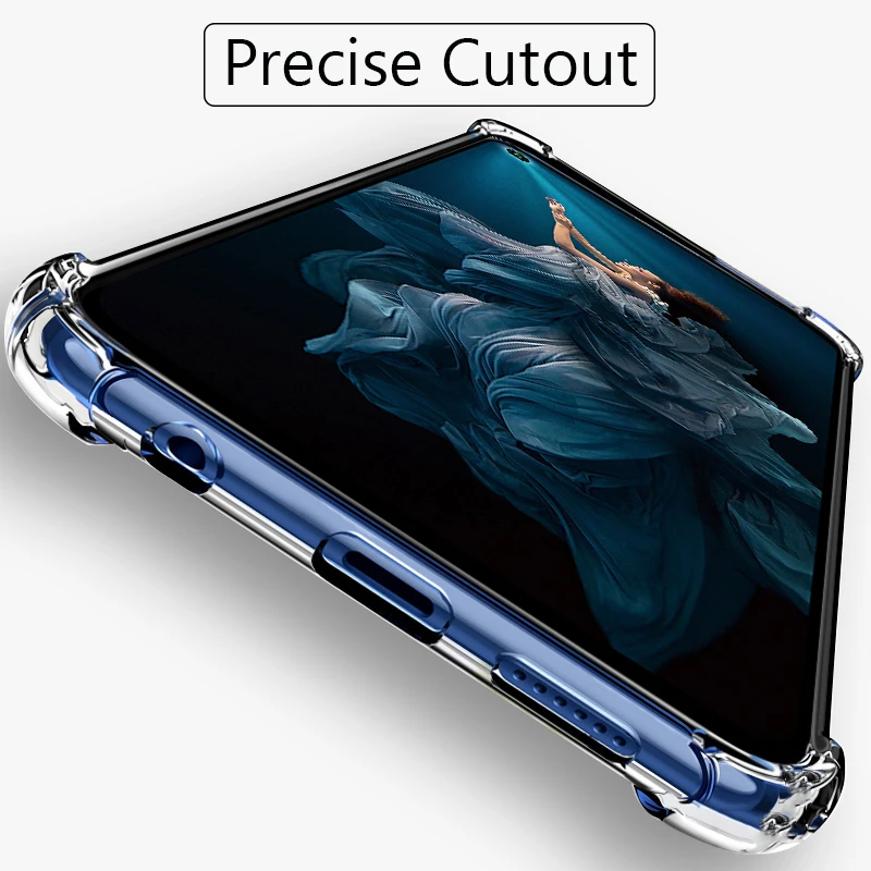 Lainergie чехол для Huawei Nova 5 Pro подушка безопасности супер защита мягкая прозрачная