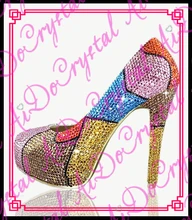 Aidocrystal handarbeit phantasie 14 cm high heels stiletto schuhe damen party tragen high heels frauen pumpt