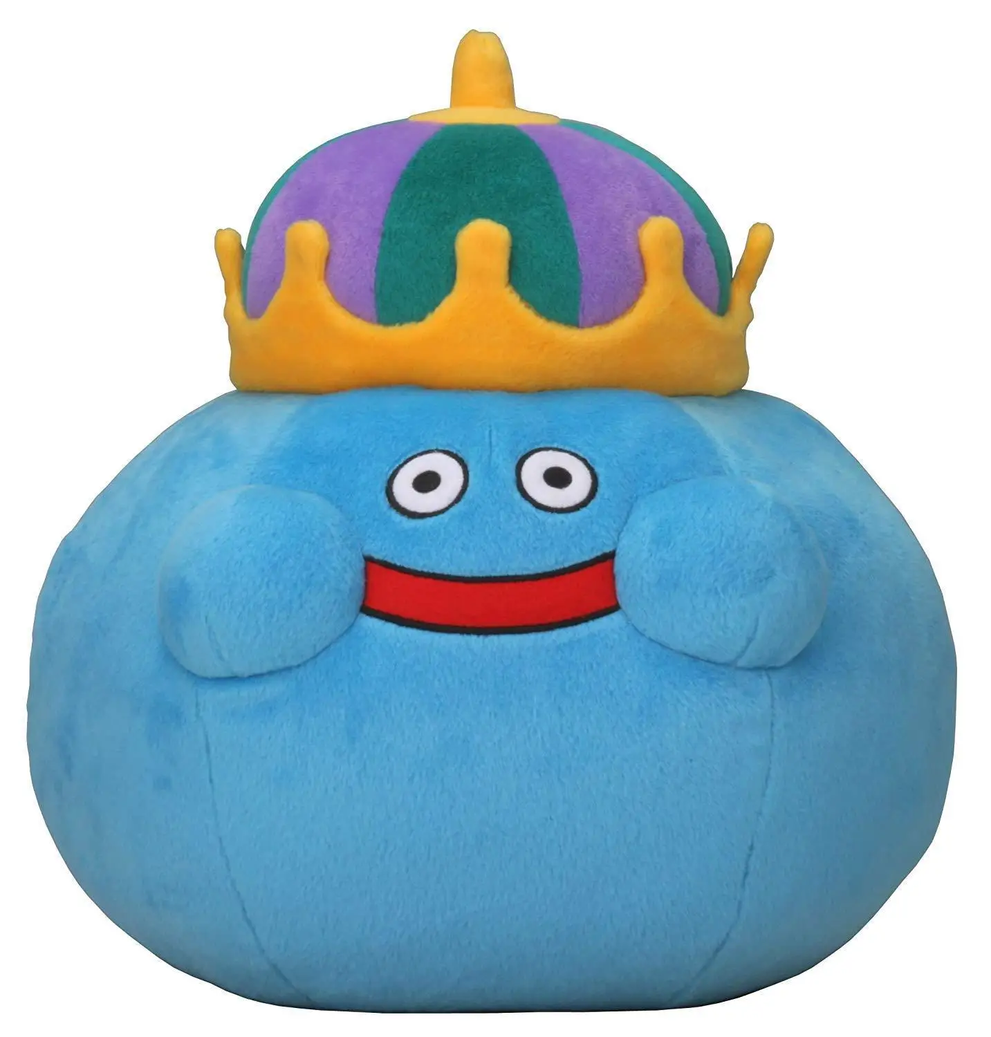 Dragon Quest Smile Slime Plush Doll King Slime L Plush 350mm