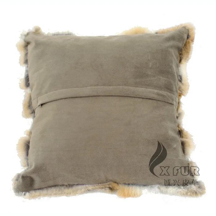 ePacket CX-D-17C2 китайских приманок кровать выполненный на заказ в стиле пэчворк на кроличьем меху Подушка наволочки