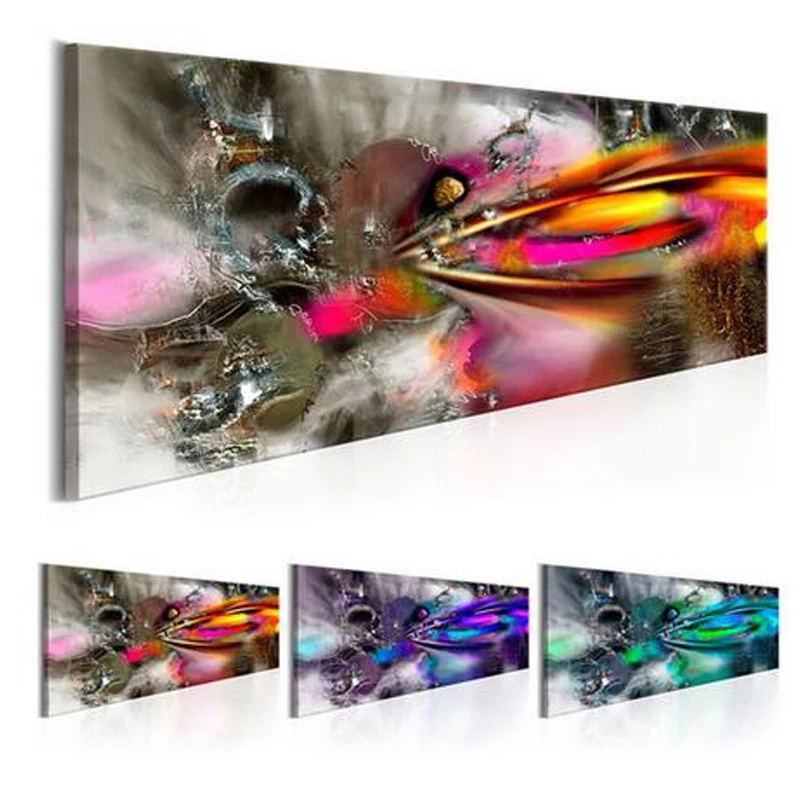 

Large diy diamond painting abstract colorful light in crucked Ice 5d Cross Stitch full square diamond embroidery mosaic JS4183