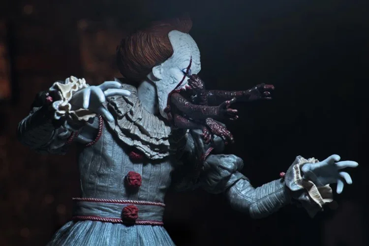 NECA 3D Friday 13th Jason Leatherface бензопила Лори шёл Майкл Майерс Фредди Крюгер Pennywise Джокер Фигурки игрушки