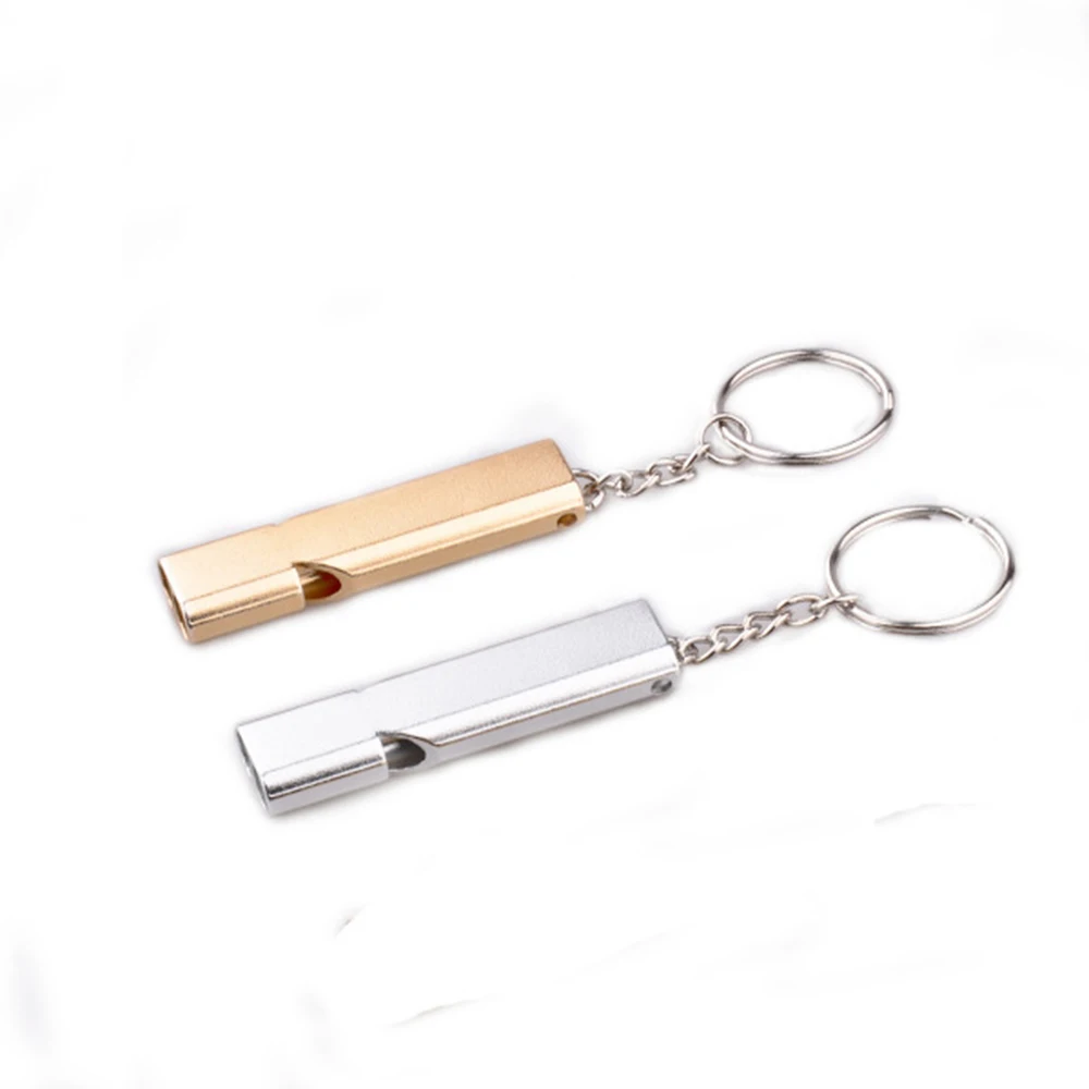 1Pcs High Quality Double Pipe Whistle High Decibel Portable Keychain Whistle Outdoor Emergency Survival Whistle 1Pcs High Quality Double Pipe Whistle High Decibel Portable Keychain Whistle Outdoor Emergency Survival Whistle