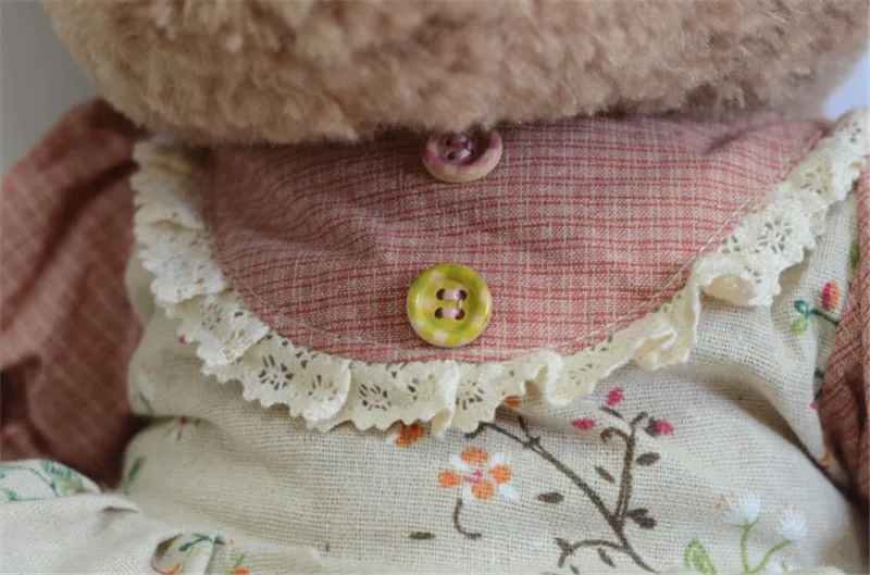 2016 Newest Teddy Bear 4565cm Super Kawaii Coupld Bears in Clothes Plush Toys Doll Brinquedos Gift High Quality (11)