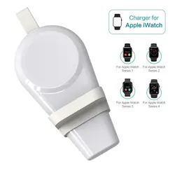 Беспроводное зарядное устройство для Apple Watch 4 зарядное устройство портативное зарядное устройство с USB серии 4 3 2 1 MFi сертифицированное