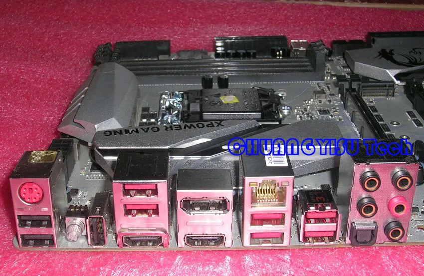 Бесплатная доставка для оригинальный Z170A xPower игровой Titaniun материнская плата