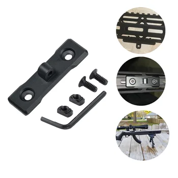 

M Lok Bipod Mount Adapter Slot Handguard Rail Systems Plate Harris Sling Stud Aluminum For Hunting