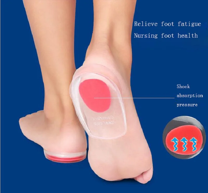 Новый амортизация давление рельефные стельки, чтобы облегчить усталость ног высокая эластичность кормящих ног подошвенный fasciitis стельки