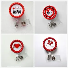 RN стетоскоп красная крышка бутылки значок-медсестринский значок держатель-сердечный значок медсестры-медсестринский значок-RN