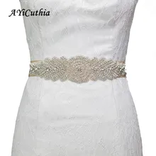 Ayicuthia; свадебные туфли со стразами ремень с жемчугом и цветами; пояс невесты с украшениями в виде серебристых кристаллов со стразами Свадебные лента для свадьбы платье на выпускной, Y26