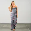 Big Sale Rompers Sexy Jumpsuits Off-Shoulder Summer Women Drawstring-Belt Long Casual S-3XL Loose GjJJ5mDX