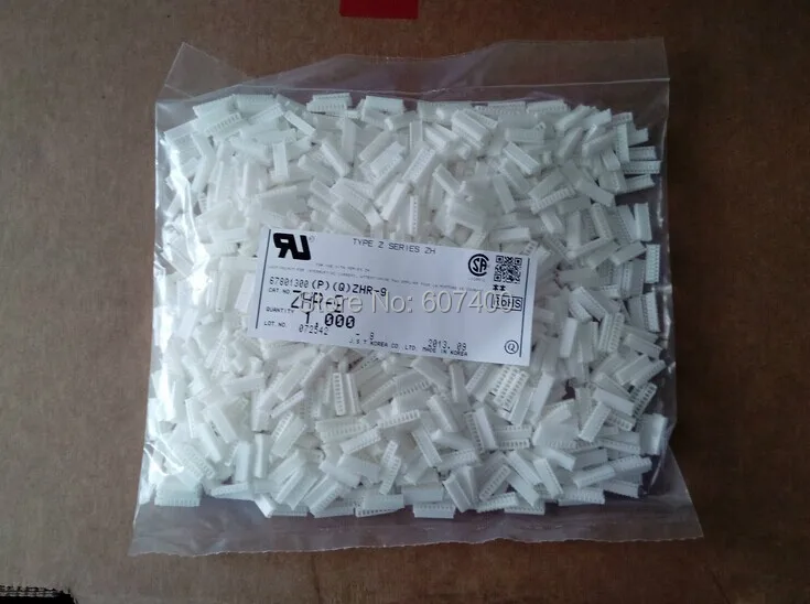 

ZHR-9 CONN HOUSING ZH 9POS 1.5MM white color Connectors terminals housing 100% new and original parts