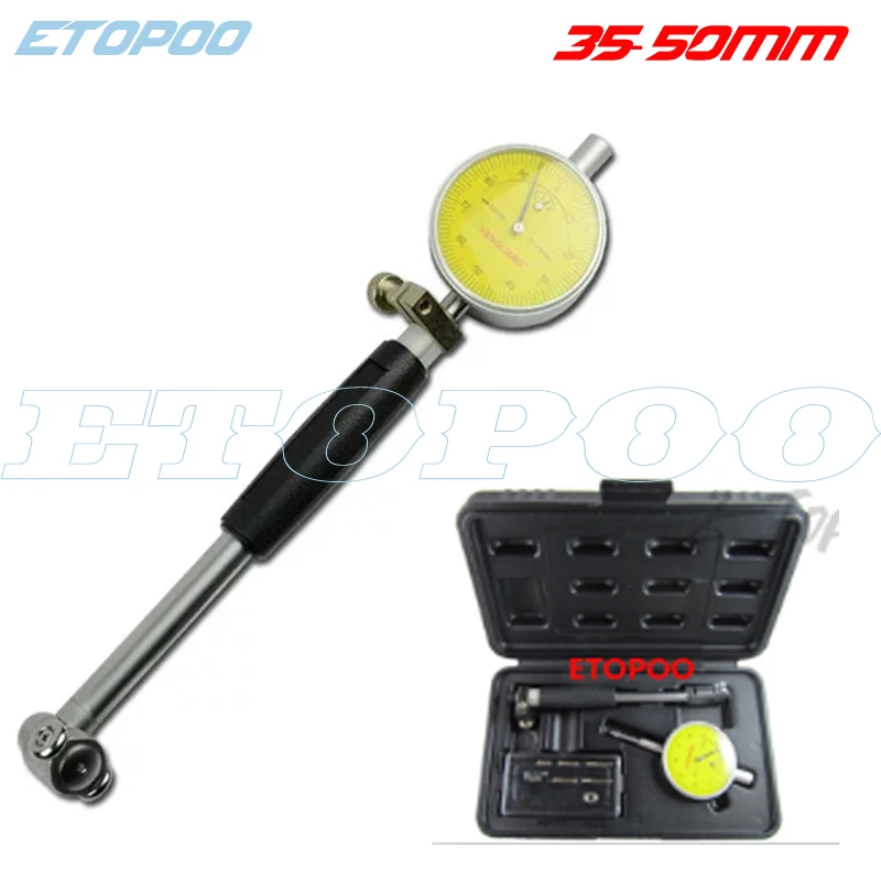 35 50 mm 0.01 mm High Accuracy Dial Bore Gauge Hole Diameter Measuring