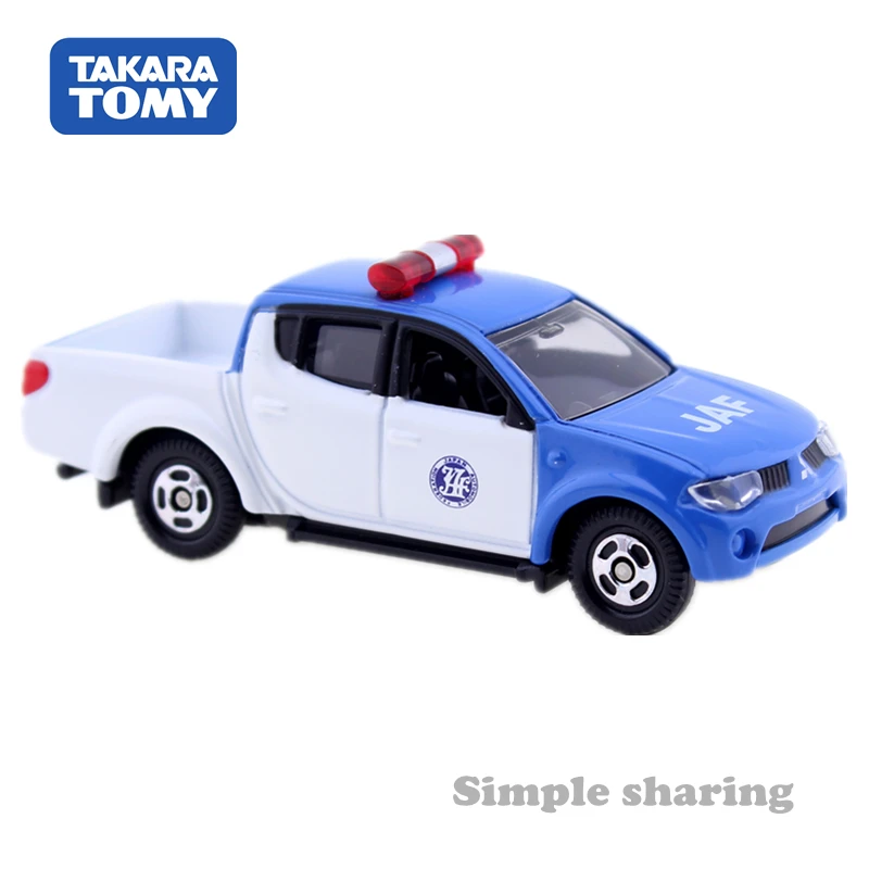 Tomica № 93 Mitsubishi TRITON JAF Road Услуги 1/66 Takara Tomy литого металла игрушечный автомобиль Модель автомобиля игрушки для детей коллекционные