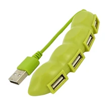 Милый горошек USB 2,0 концентратор 4 Порты и разъёмы разветвитель адаптер кабель для портативных ПК