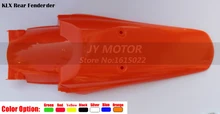 DT200 KLX250 XR250 guardabarros trasero de la motocicleta Pit bike motocross refit placa guardabarros de la Rueda Del Neumático Hugger Mud Splash Guardia Carenado
