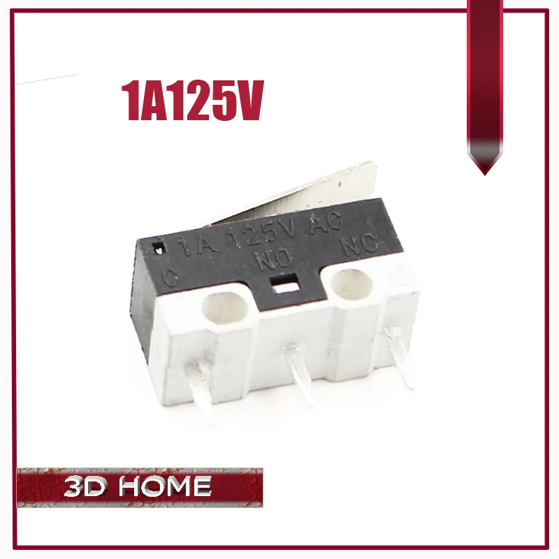 10pcs/lot Limit Microswitch With Three Straight Legs Mouse Side Key Momentary Micro Limit Switch1A/125V AC For Makerbot MK7/ MK8 цена 10pcs/lot Limit Microswitch With Three Straight Legs Mouse Side Key Momentary Micro Limit Switch1A/125V AC For Makerbot MK7/ MK8 цены онлайн