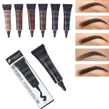 FaRRES тушь для бровей крем черный кофе водороф длительный 10 мл карандаш sourcil бровей Гель Макияж инструменты бровей татуировки AM032