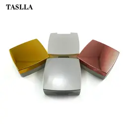 TASLLA стильный высокое качество контактная линза чехол Портативный золотистый Серебристый с розой контактные линзы квадратная коробка очки